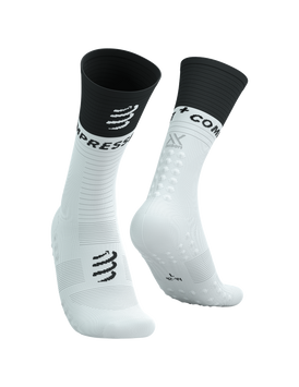 MID COMPRESSION SOCKS V2.0 WHITE/BLACK, T3
